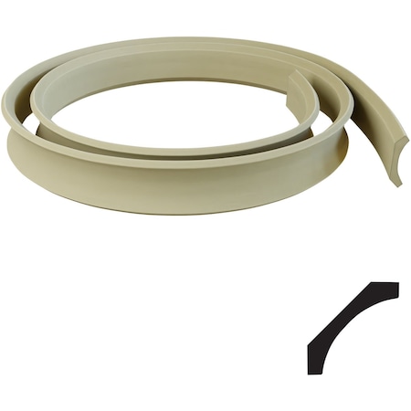 Ekena Millwork WM81 - 4 5/8"F x 1 1/16"T x 144"L Crown Flexible Moulding MLDFWM81X144